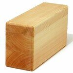 Блок деревянный для йоги оптом